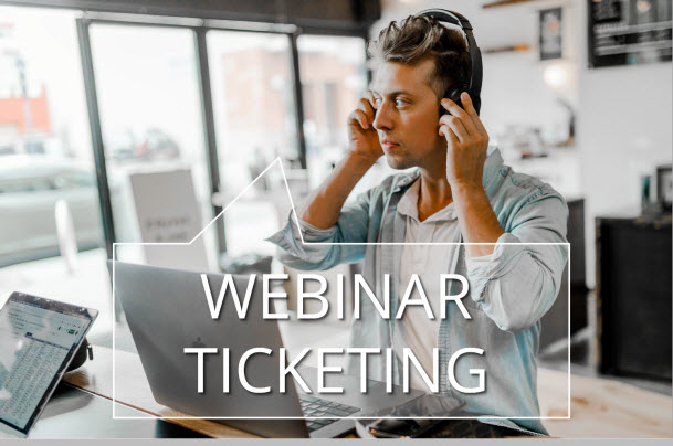 Ticketebo makes selling tickets to webinars and virtual events easy